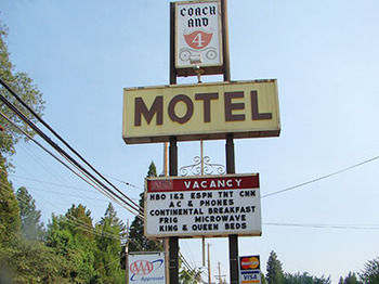 Coach N Four Motel Grass Valley Eksteriør bilde